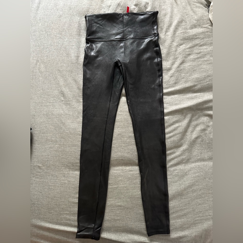 Spanx Faux Leather Leggings